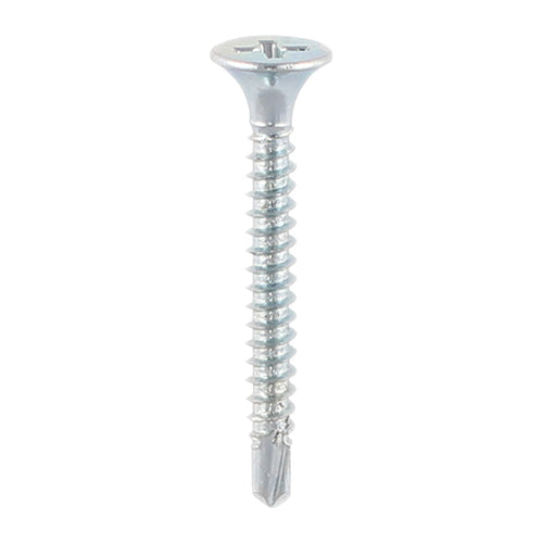 TIMCO Drywall Screws, PH, Bugle, Self Drilling, Zinc, 3.5 x 42, Pack of 320