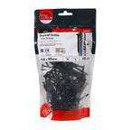 TIMCO Drywall Screws, Fine Thread, PH, Bugle, Black, 4.8 x 90, Bag of 70