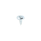 TIMCO Metal Construction Sheet & Framing Screws, PH, Wafer, Sharp Point, Zinc, 8 x 9/16, Box of 1,000