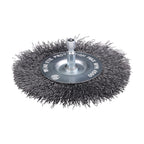 TIMCO Drill Wheel Brush, Crimped Steel Wire, 100mm