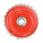TIMCO Angle Grinder Cup Brush, Twisted Knot Steel Wire, 100mm