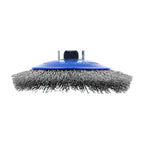 TIMCO Angle Grinder Bevel Brush, Crimped Stainless Steel, 115mm