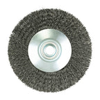 TIMCO Angle Grinder Bevel Brush, Crimped Steel Wire, 115mm