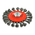 TIMCO Angle Grinder Wheel Brush, Twisted Knot Steel Wire, 115mm