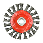 TIMCO Angle Grinder Wheel Brush, Twisted Knot Steel Wire, 115mm