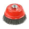 TIMCO Angle Grinder Cup Brush, Crimped Steel Wire, 125mm