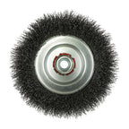 TIMCO Angle Grinder Cup Brush, Crimped Steel Wire, 150mm