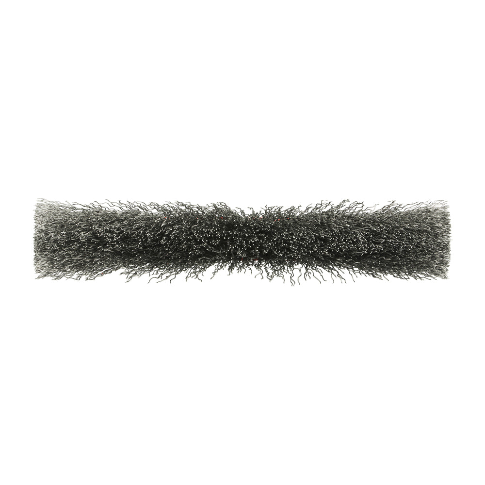 TIMCO Wheel Brush with Plastic Reducer Set, Crimped Steel Wire, 200mm
