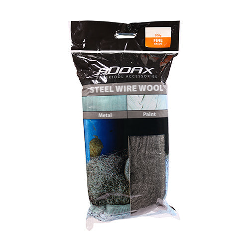 TIMCO Steel Wire Wool, Fine, 200g