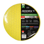 TIMCO Drylining Sanding Discs, 40 Grit, Yellow, 225mm, Pack of 25