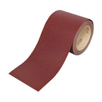 TIMCO Sandpaper Roll, 120 Grit, Red, 115mm x 10m