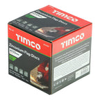 TIMCO Set of Flap Discs, Zirconium, Type 29 Conical, P40 Grit, 115 x 22.23, Box of 10