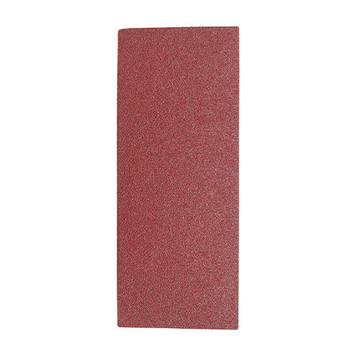 TIMCO 1/3 Sanding Sheets, 60 Grit, Red, Unpunched, 93 x 230mm, Pack of 5