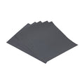 TIMCO Wet & Dry Sanding Sheets, 1200 Grit, Black, 230 x 280mm, Pack of 5