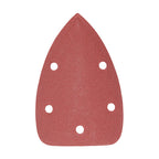 TIMCO Detail Sanding Pads, 180 Grit, Red, 95 x 136mm, Pack of 5