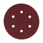 TIMCO Random Orbital Sanding Discs, Mixed, Red, 150mm (80/120/180), Pack of 5
