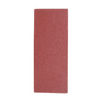 TIMCO 1/3 Sanding Sheets, 80 Grit, Red, Unpunched, 93 x 230mm, Pack of 5
