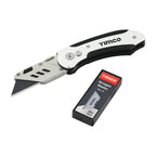 TIMCO Folding Utility Knife & Blades, 6 1/4” / 160mm