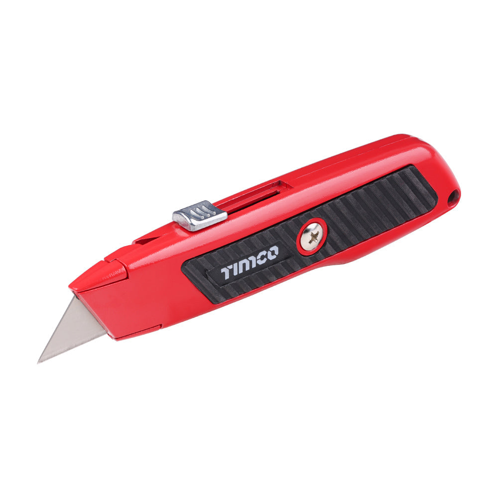 TIMCO Auto Retractable Utility Knife, 6" / 150mm, Box of 12