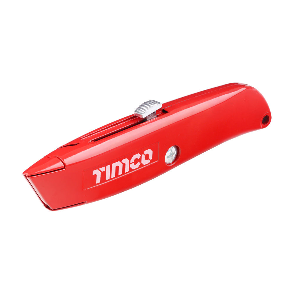 TIMCO Retractable Utility Knife, 6" / 150mm, Box of 12