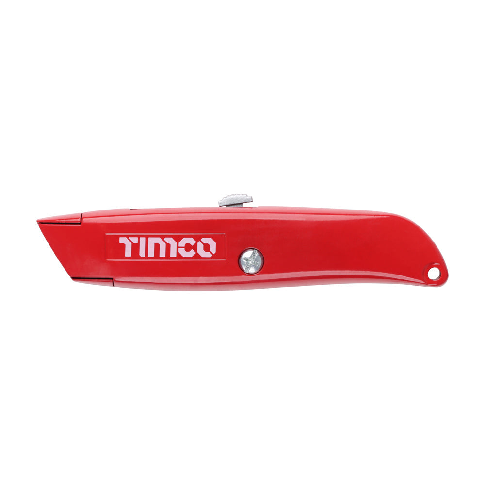 TIMCO Retractable Utility Knife, 6" / 150mm, Box of 12