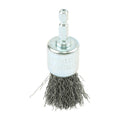 TIMCO Drill End Brush, Crimped Steel Wire, 25mm