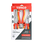 TIMCO VDE Plier Set, 3pcs