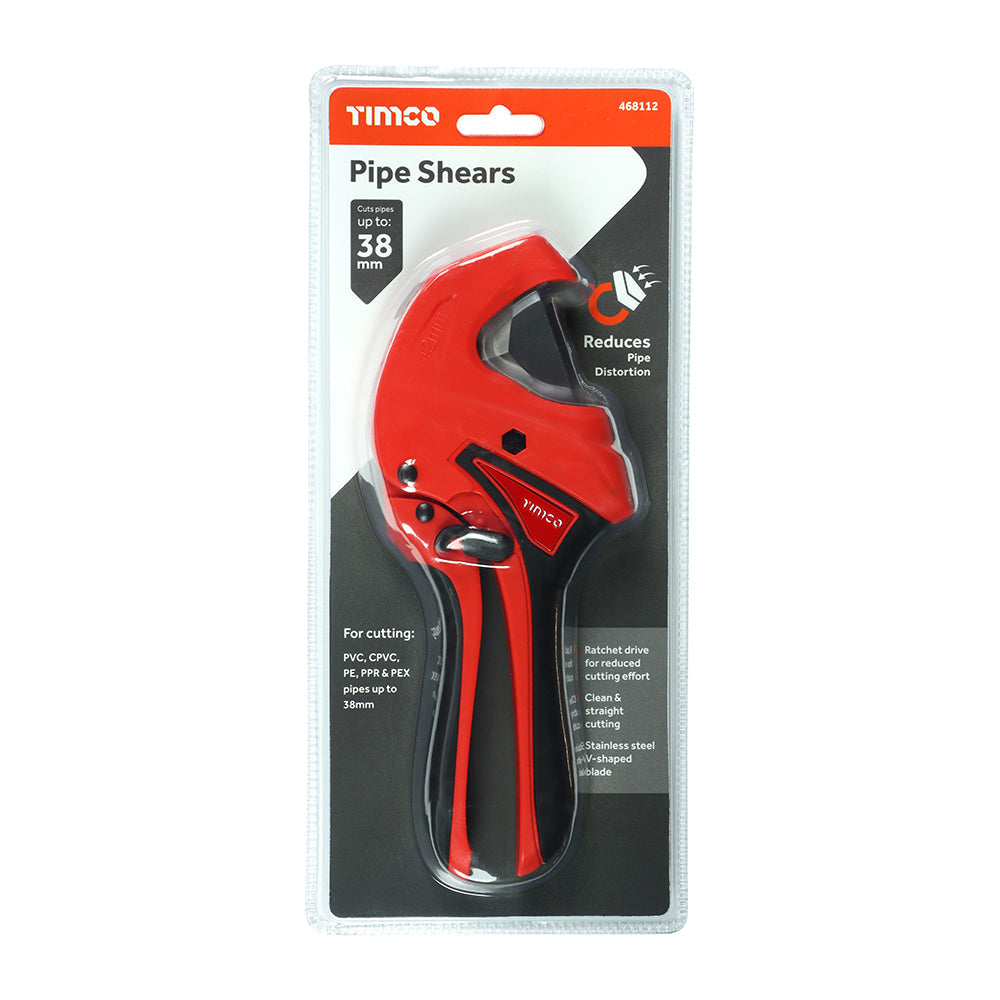 TIMCO Premium Pipe Shears, 0 - 42mm