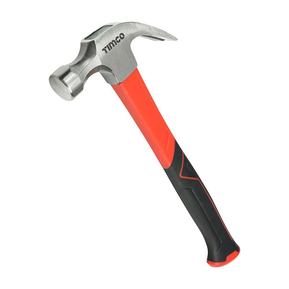 TIMCO Claw Hammer, Fibreglass Handle, 20oz