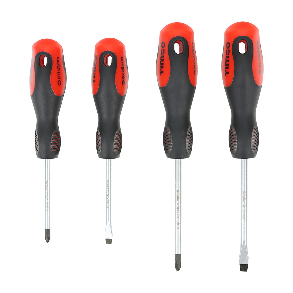 TIMCO Screwdriver Set, 4pcs