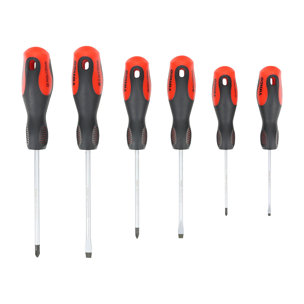 TIMCO Screwdriver Set, 6pcs
