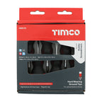 TIMCO Stubby Screwdriver Set, 6pcs