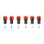 TIMCO Stubby Screwdriver Set, 6pcs