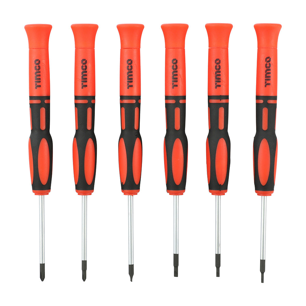 TIMCO Precision Screwdriver Set, 6pcs