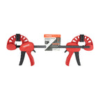 TIMCO Mini Quick Change Bar Clamp, 12", Pack of 2