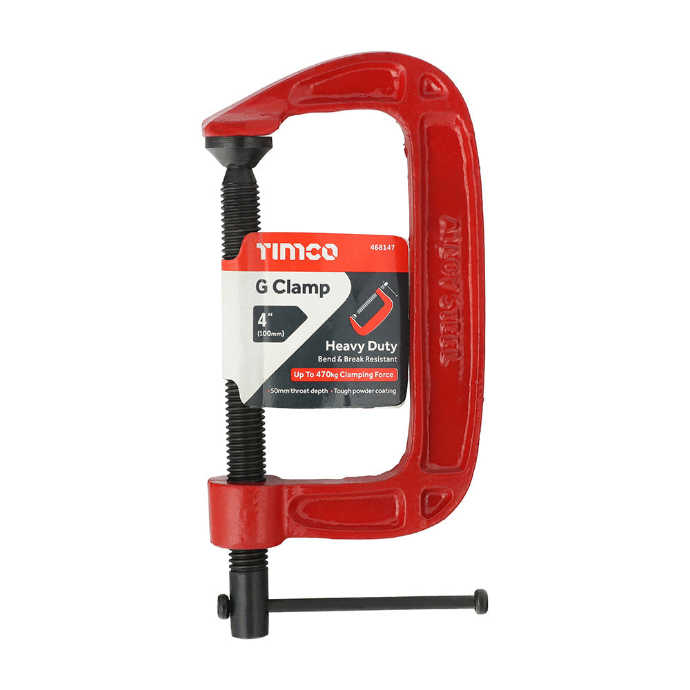 TIMCO G Clamp, 4"