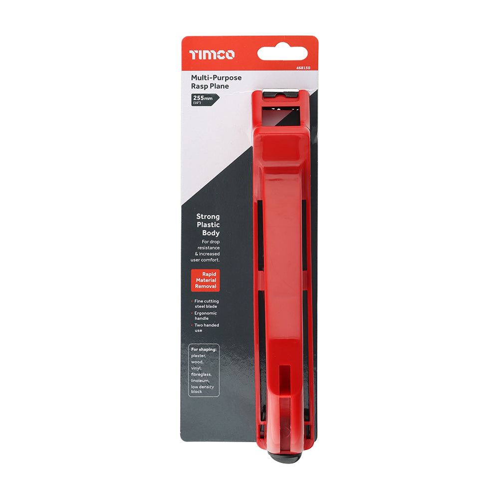 TIMCO Multi-Purpose Rasp Plane, 255mm / 10"