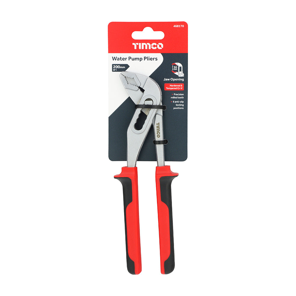 TIMCO Water Pump Pliers, 8"