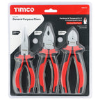 TIMCO General Purpose Pliers Set, 3pcs
