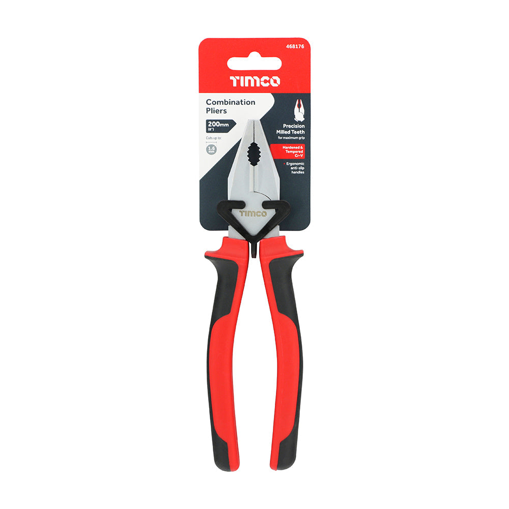 TIMCO Combination Pliers, 8"