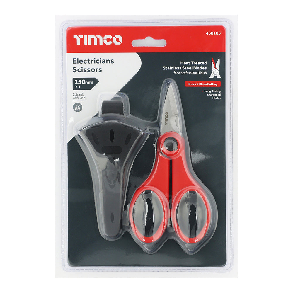 TIMCO Electricians Scissors, 6"