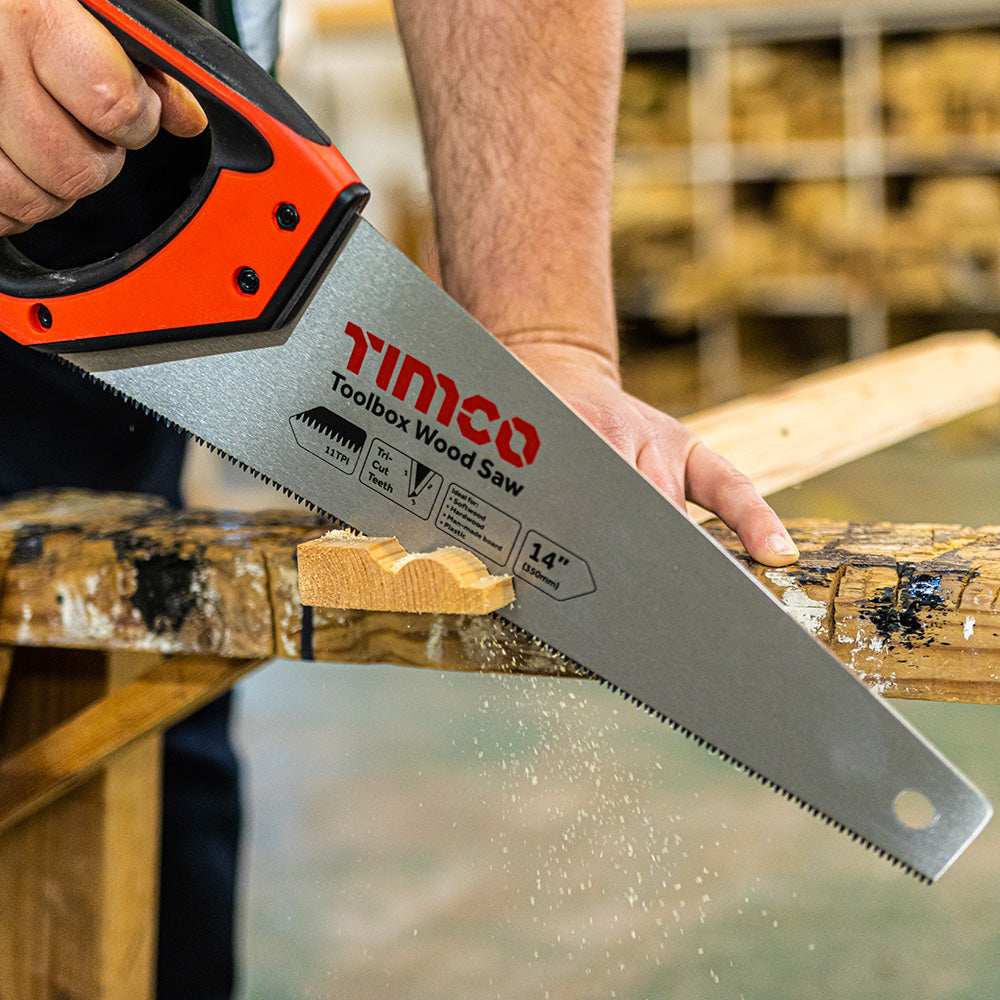TIMCO Toolbox Wood Saw, 14"
