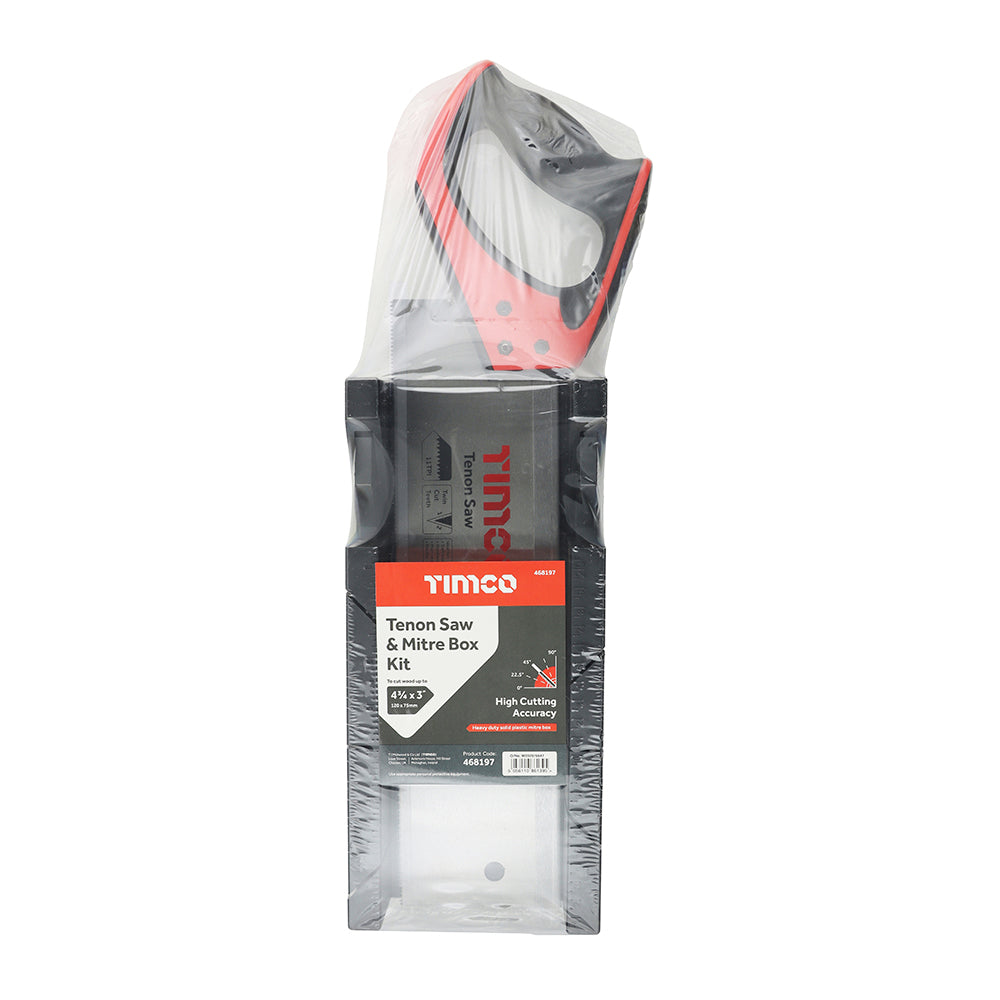 TIMCO Tenon Saw & Mitre Box Kit, 2pcs