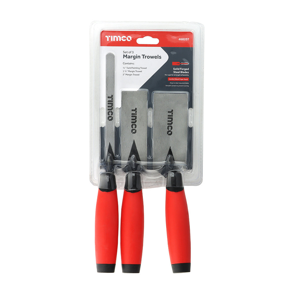 TIMCO Margin Trowel Set, 3pcs