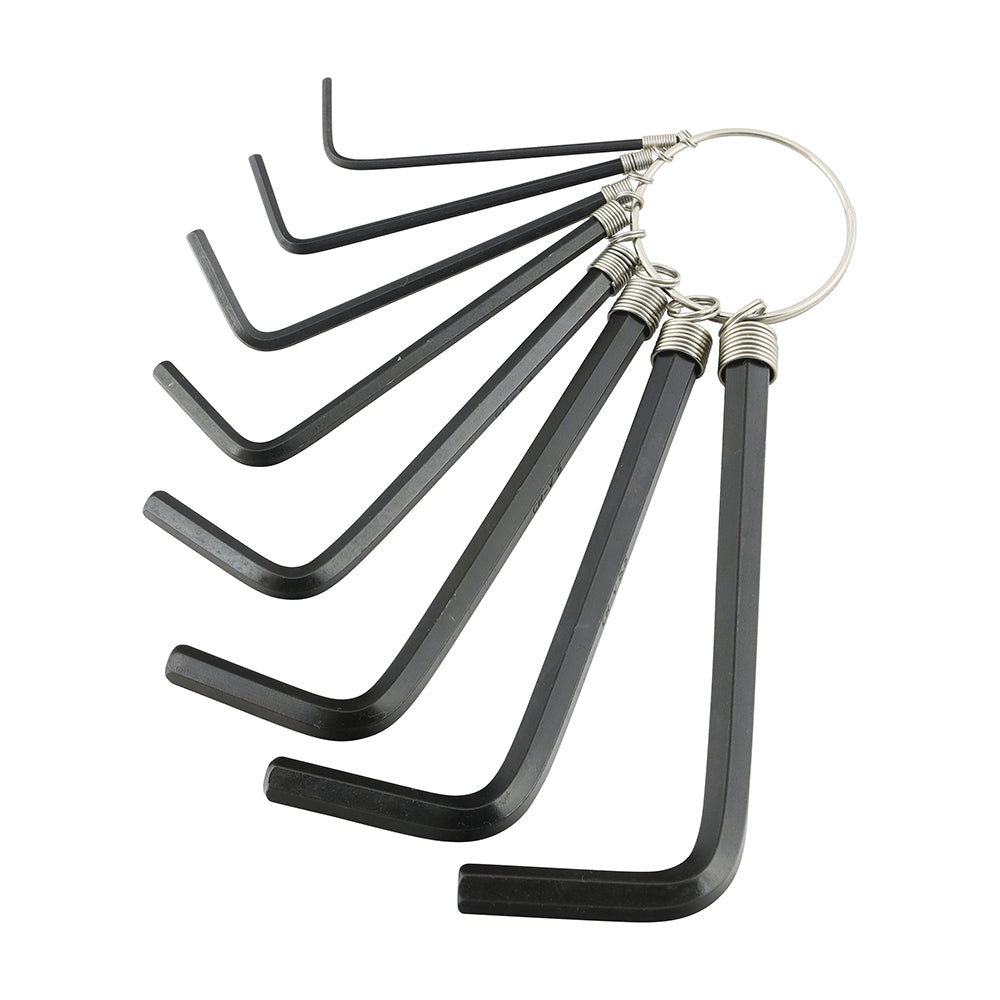 TIMCO Hex Key Keyring Set, 8pcs