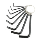 TIMCO Hex Key Keyring Set, 8pcs