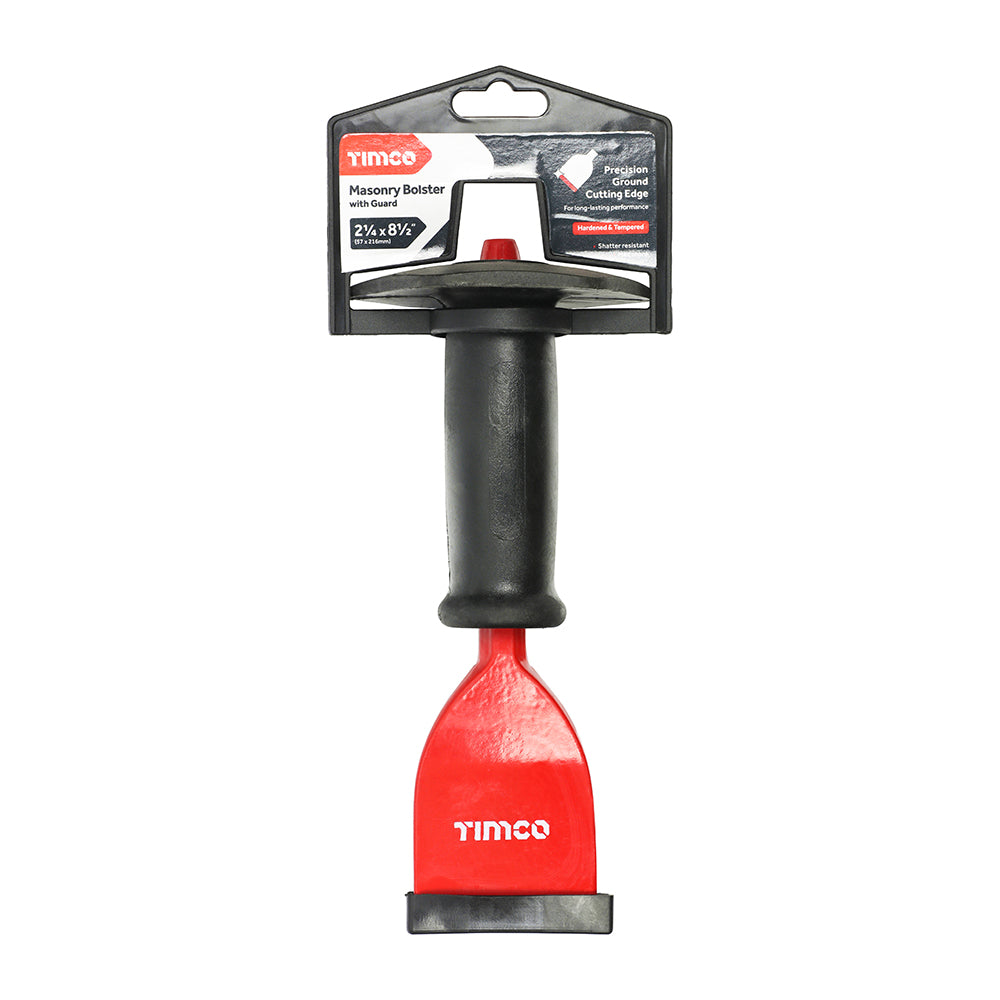 TIMCO Masonry Bolster with Guard, 2 1/4 x 8 1/2"