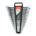 TIMCO Spanner Set, Combination, 25pcs