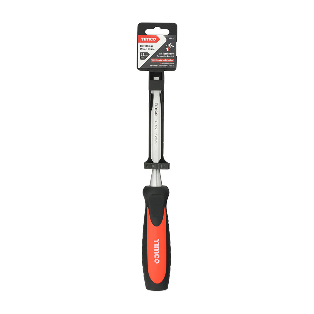TIMCO Bevel Edge Wood Chisel, 12mm