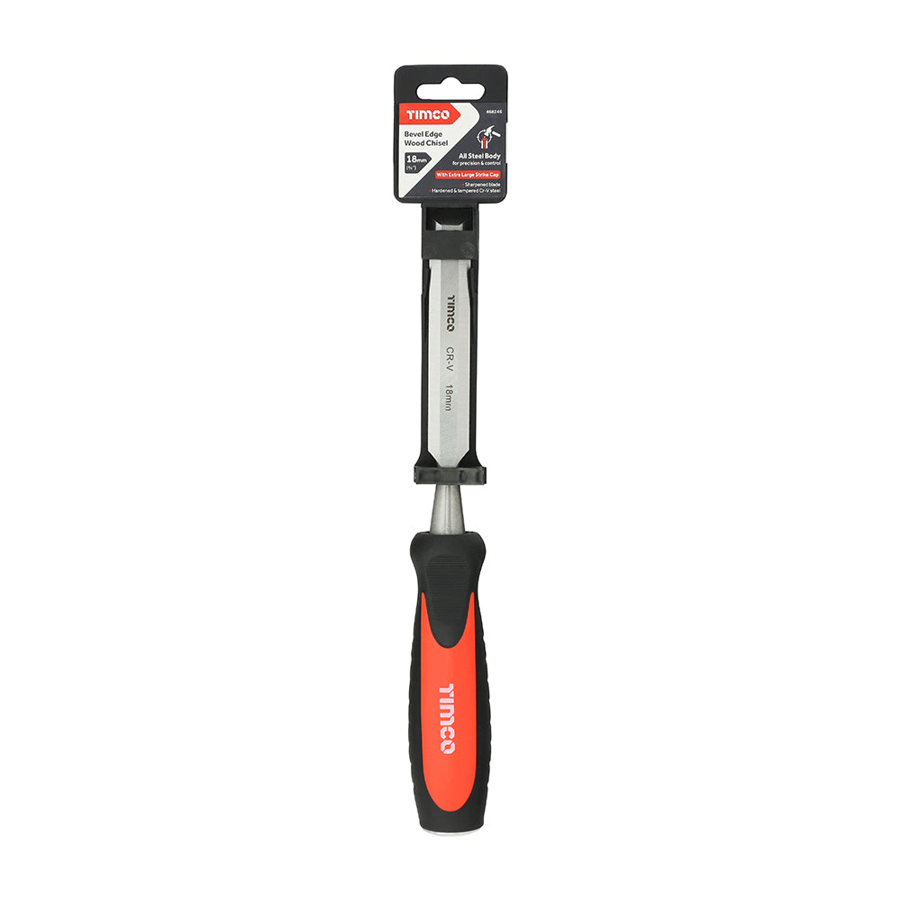 TIMCO Bevel Edge Wood Chisel, 18mm